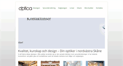 Desktop Screenshot of optica.se