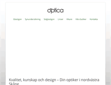 Tablet Screenshot of optica.se